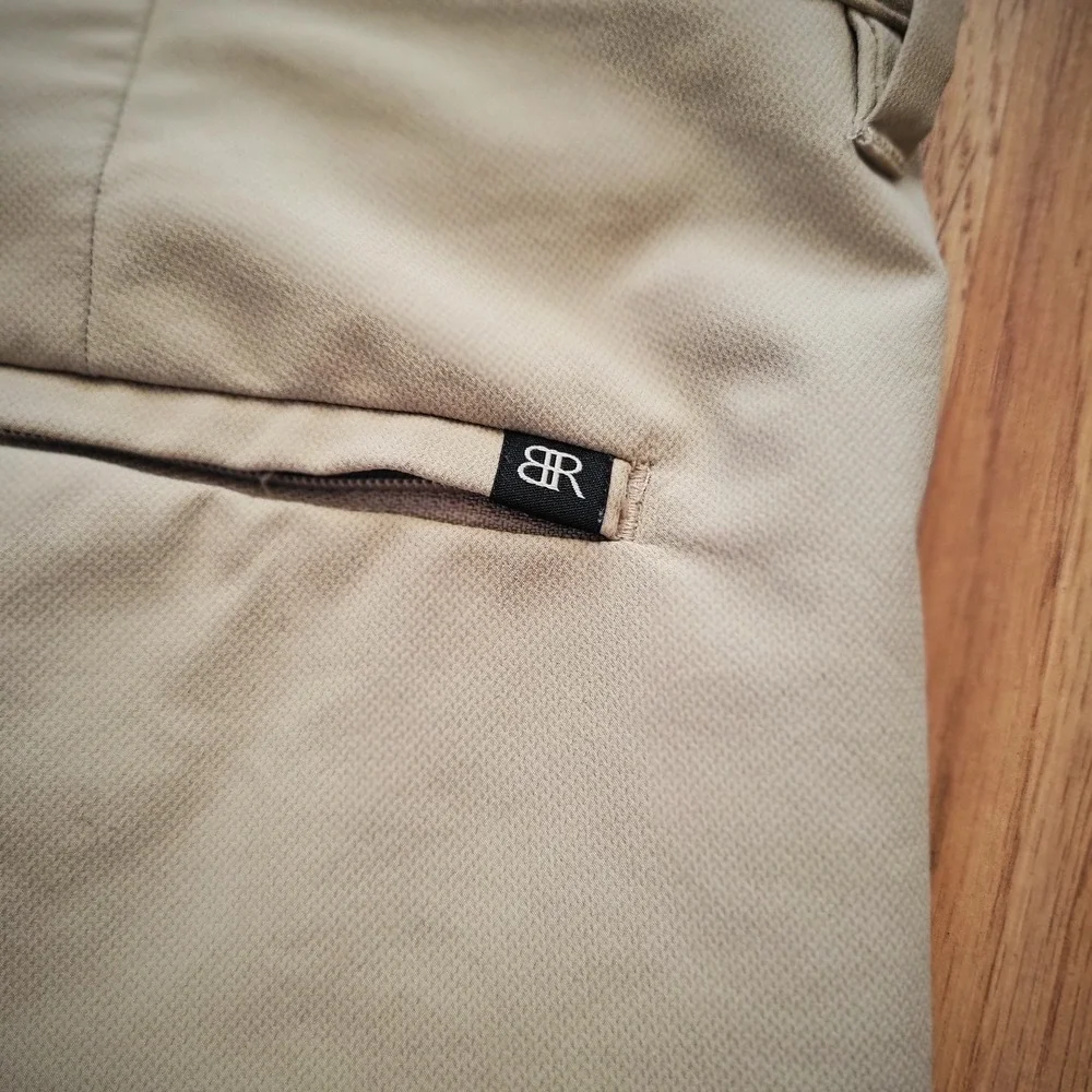 Banana‎ Republic Dress Pants Mens Khaki Classic Belt Loops Zipper Pockets 36X30
